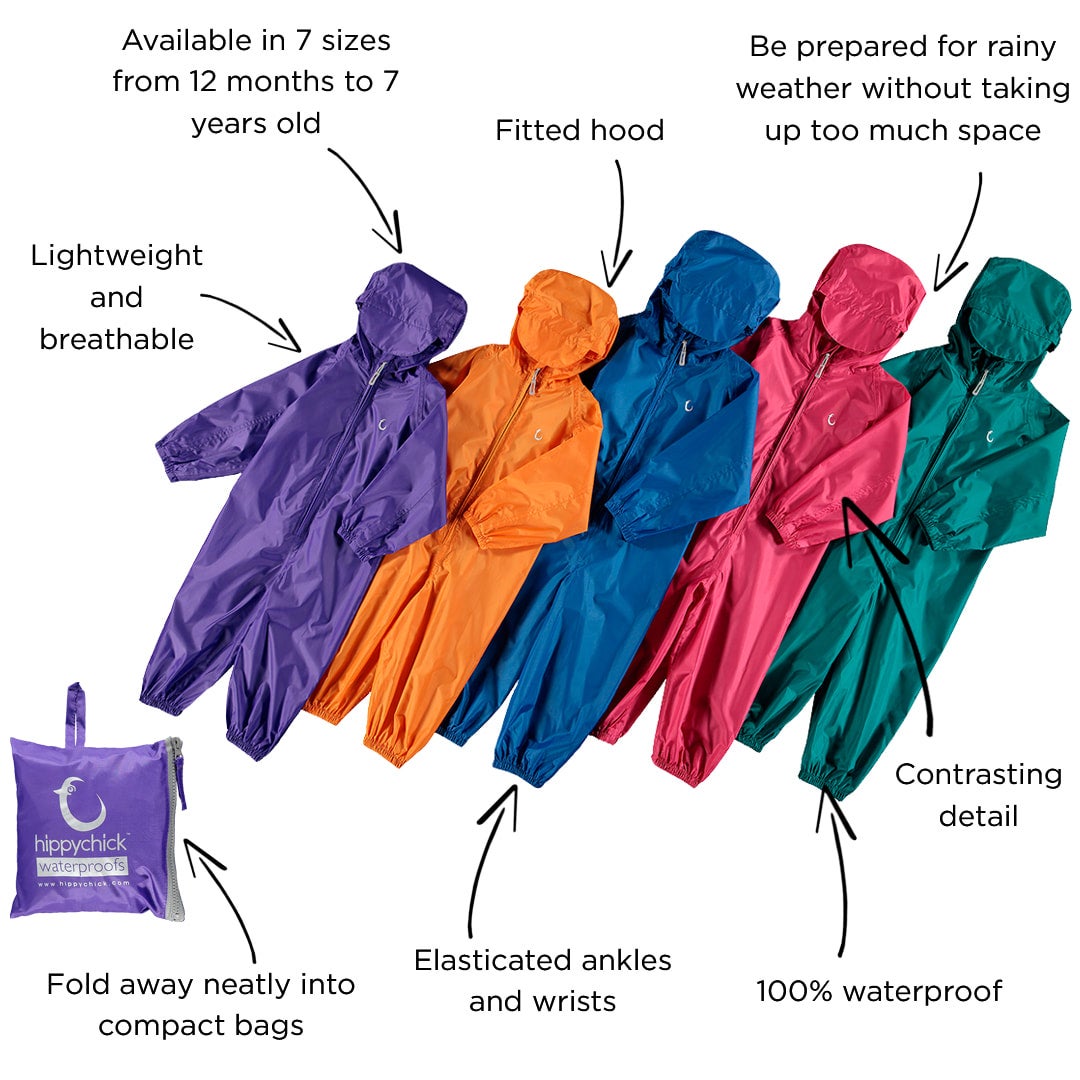 Hippychick waterproof suit shop