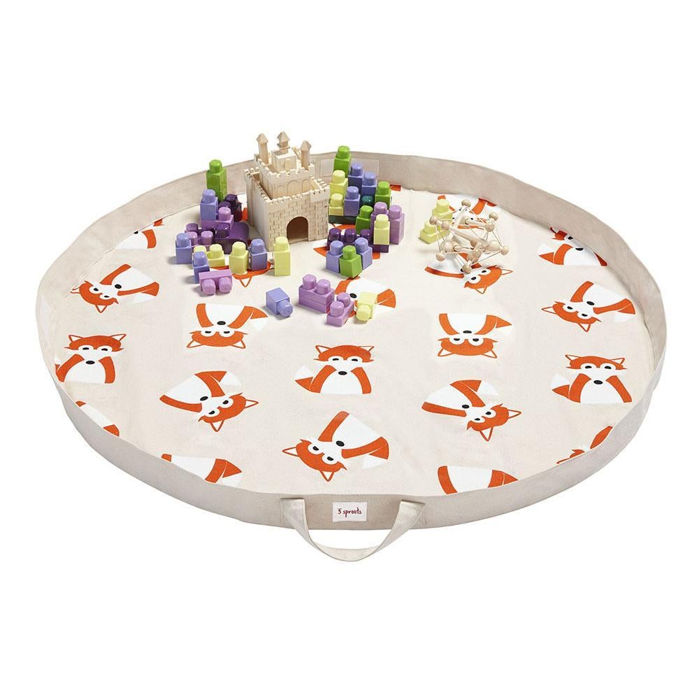3 sprouts hedgehog play mat bag hotsell