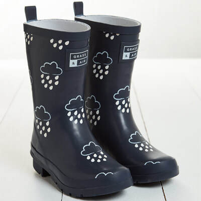 Wellies with deals drawstring top