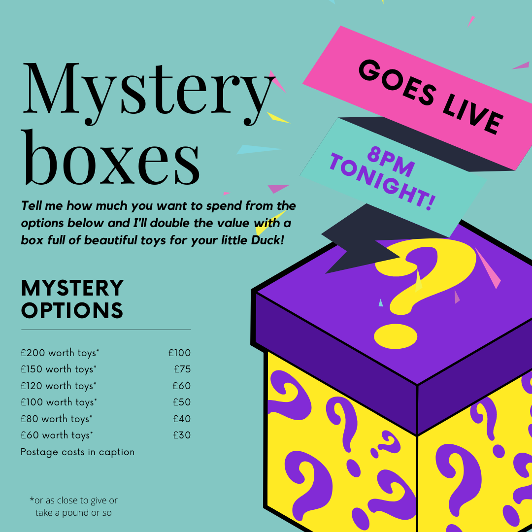 Mystery best sale toy box